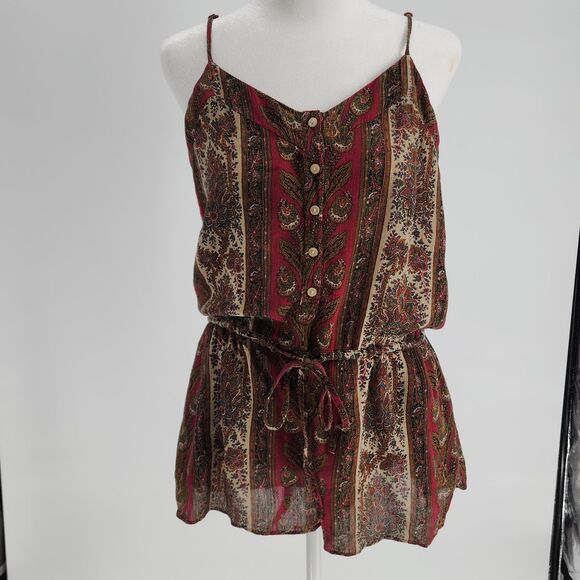 BOHO Tank Romper (s/p) - Picture 5 of 8